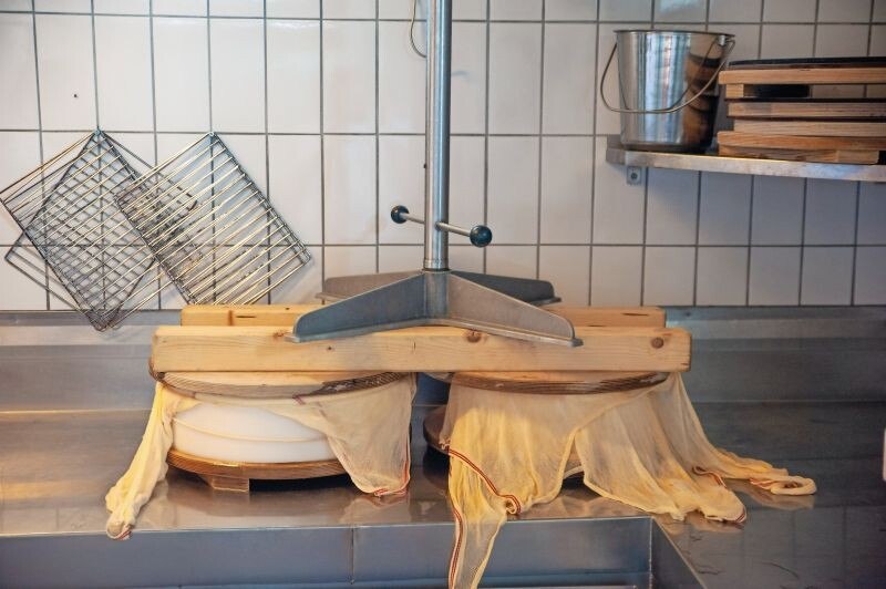 Gailtaler Almkäse, geräucherter Molkekäse und frische Almbutter von der Jochalm.