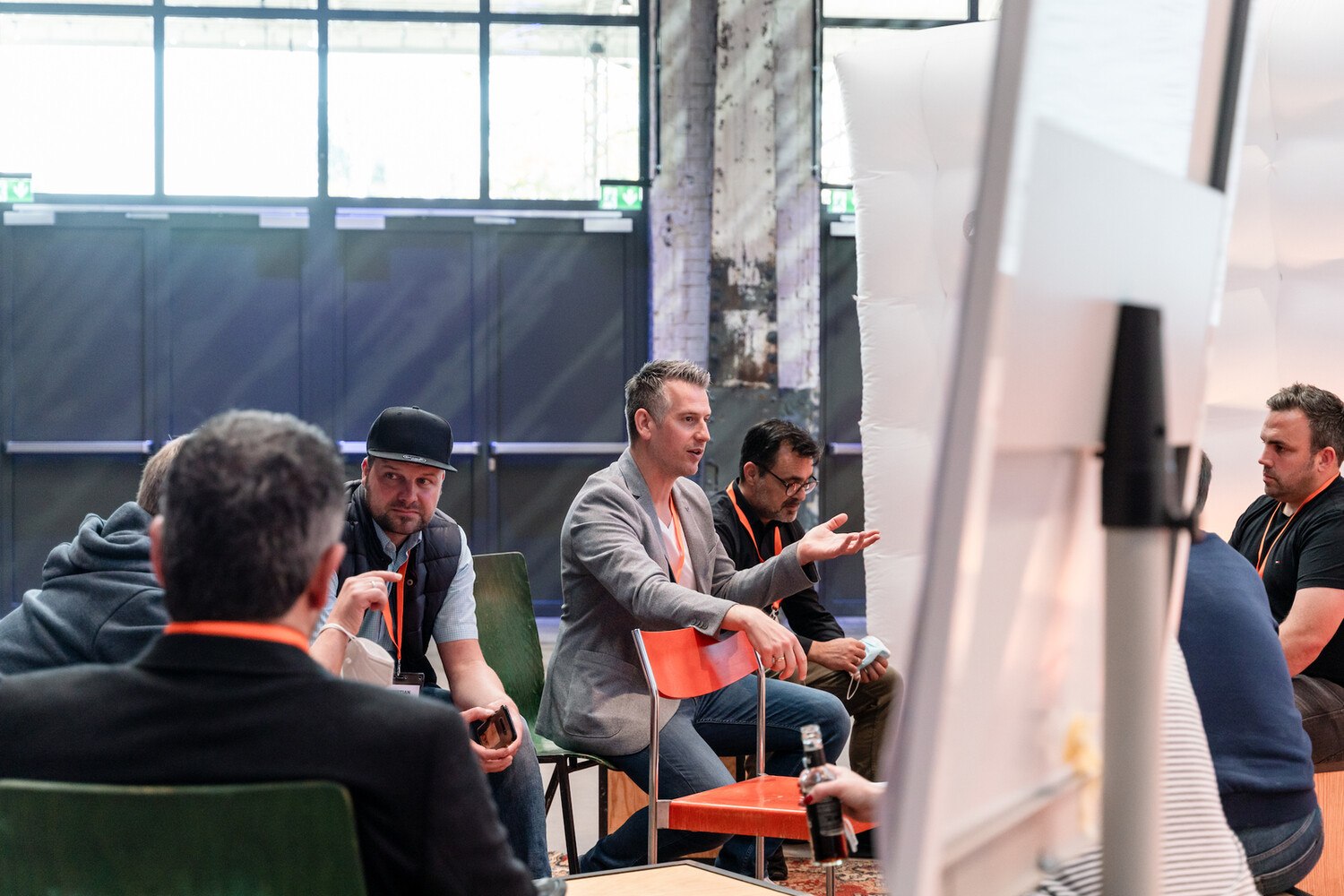 © Creaton GmbH Das Barcamp bot den Teilnehmer*innen die Möglichkeit, eigene Themen einzubringen und sich mit Kolleg*innen auzutauschen.
