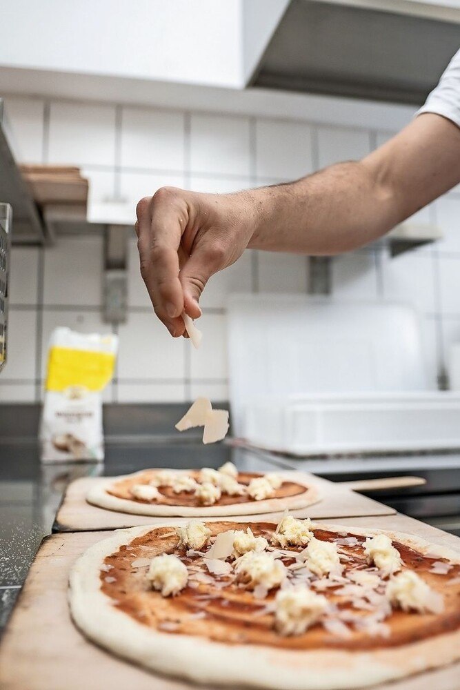 ... wurde die hausgemachte Pizza zum Signature Dish von Joe‘s Pub.