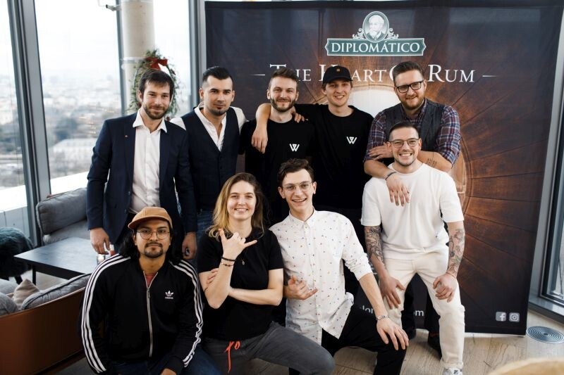© Adrian Almasan Gruppenbild mit Dame: Die „Artisans of Taste“-Teilnehmer 2022.