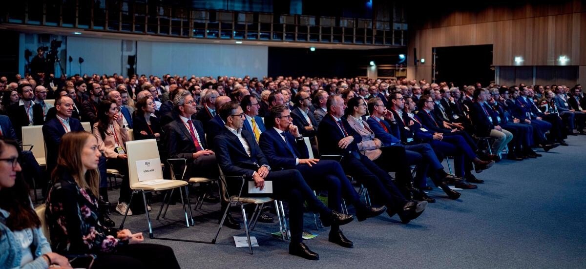 © ÖBV / Nadine Studeny Photography Über 2.000 Teilnehmer interessierten sich am Baukongress 2022 auch für die spannenden Fachvorträge.