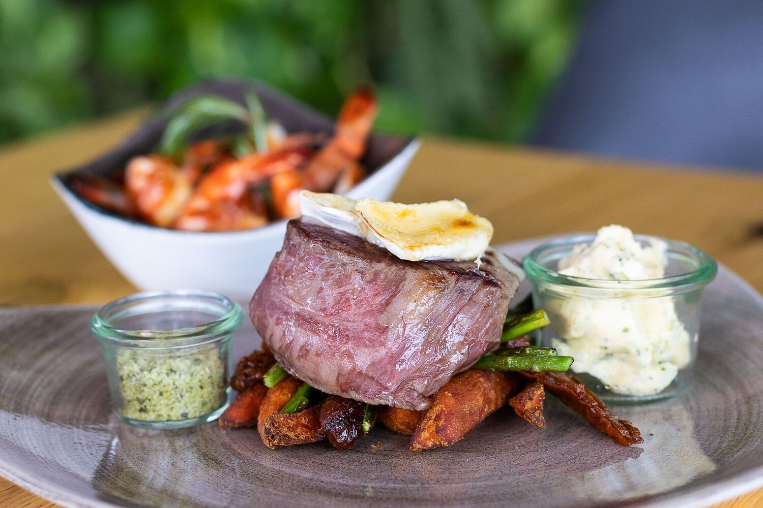 „Sous vide“-vorgegartes Steak
