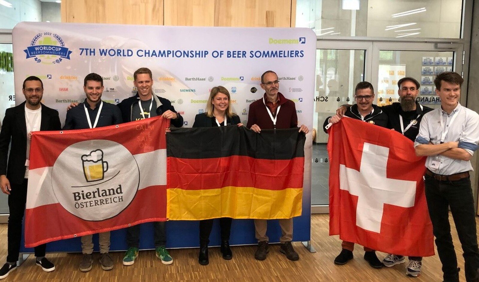 © Doemens Die Finalisten der Biersommelier-WM 2022