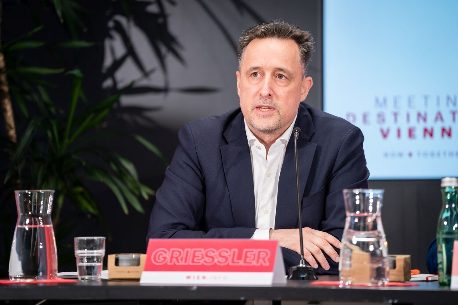 © PID / David Bohmann
WK Wien-Tourismusobmann Markus Grießler: "Viele Kongressteilnehmer kehren später mit Familie für Urlaub nach Wien zurück."
Markus Grießler