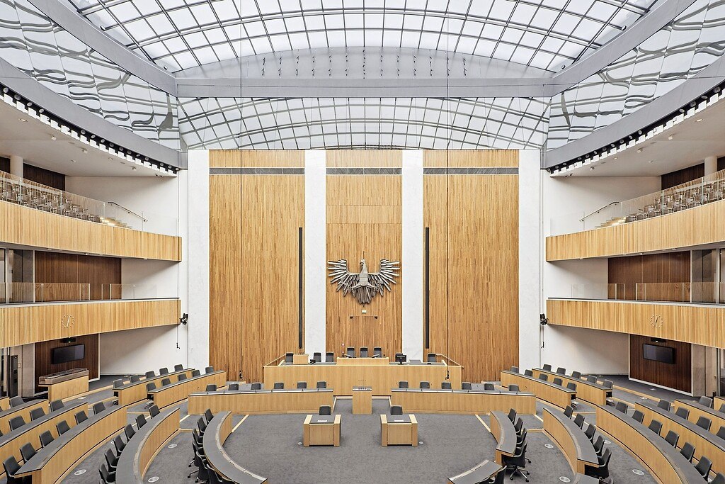 Nationalratssaal im österreichischen Parlament