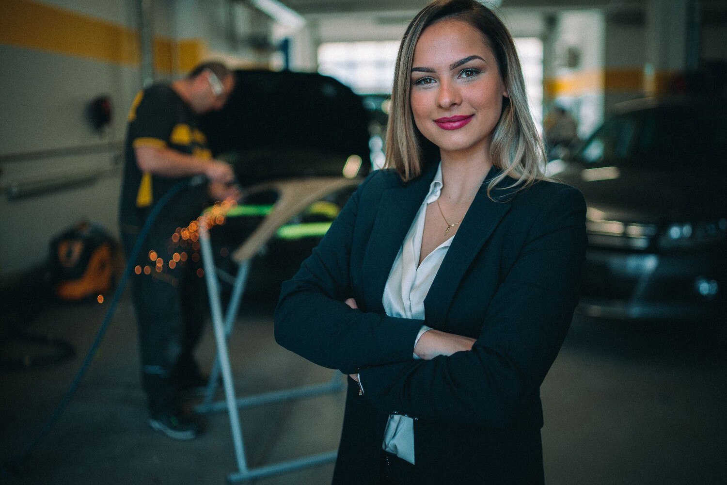 Erste Franchisepartnerin bei Lucky Car