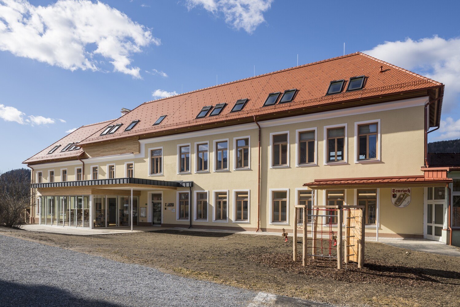 Haus in der Sonne
