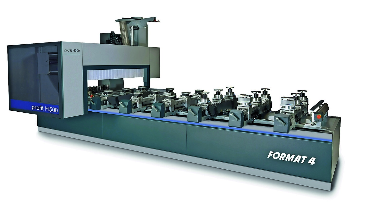 Profit H500 / Felder mit Fünf-Achs-CNC-Bearbeitungszentrum von FORMAT 4