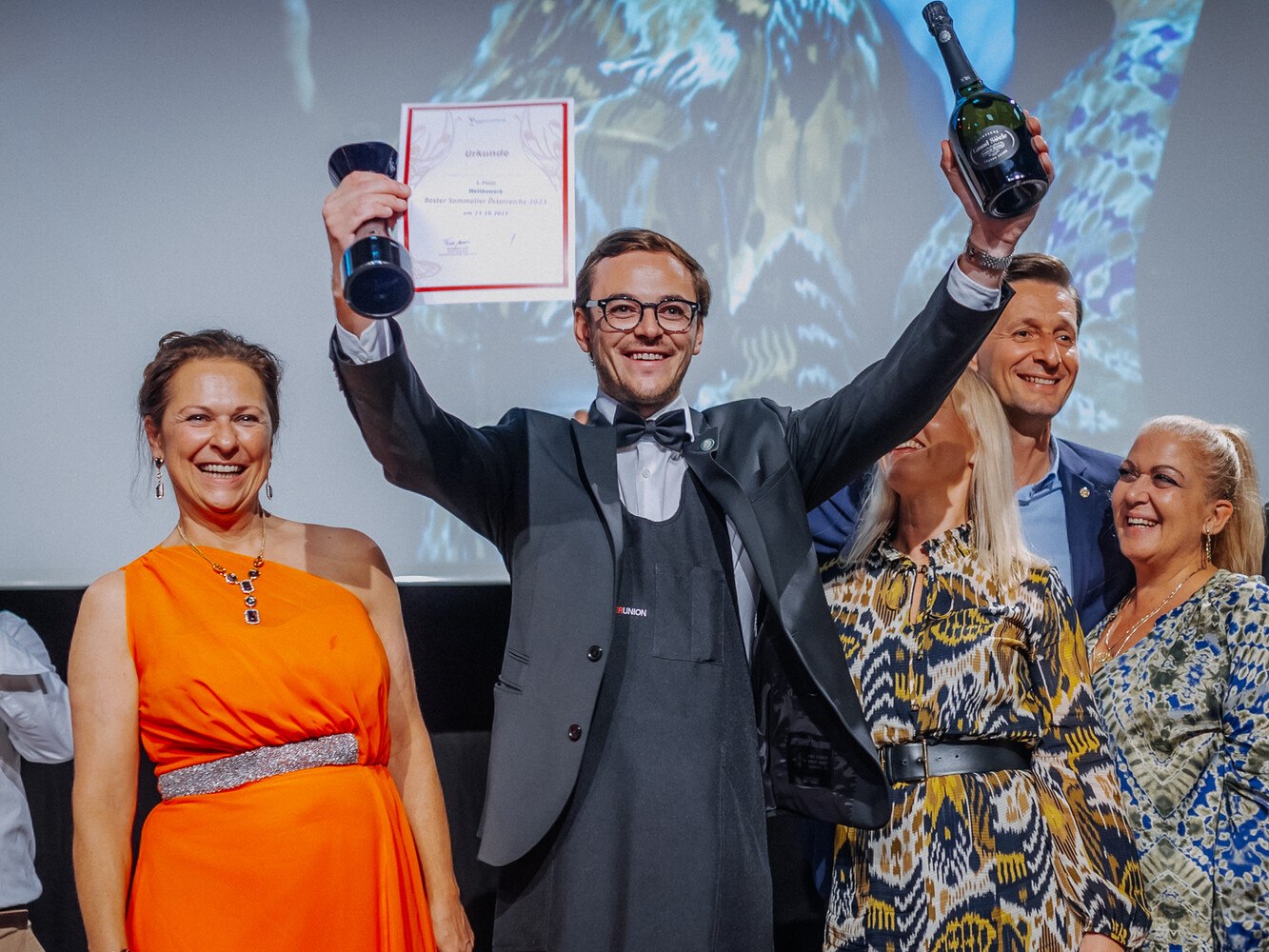 Maximilian Steiner ist „Bester Sommelier Österreichs 2023“