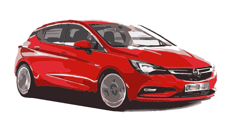 Opel Astra Illustration