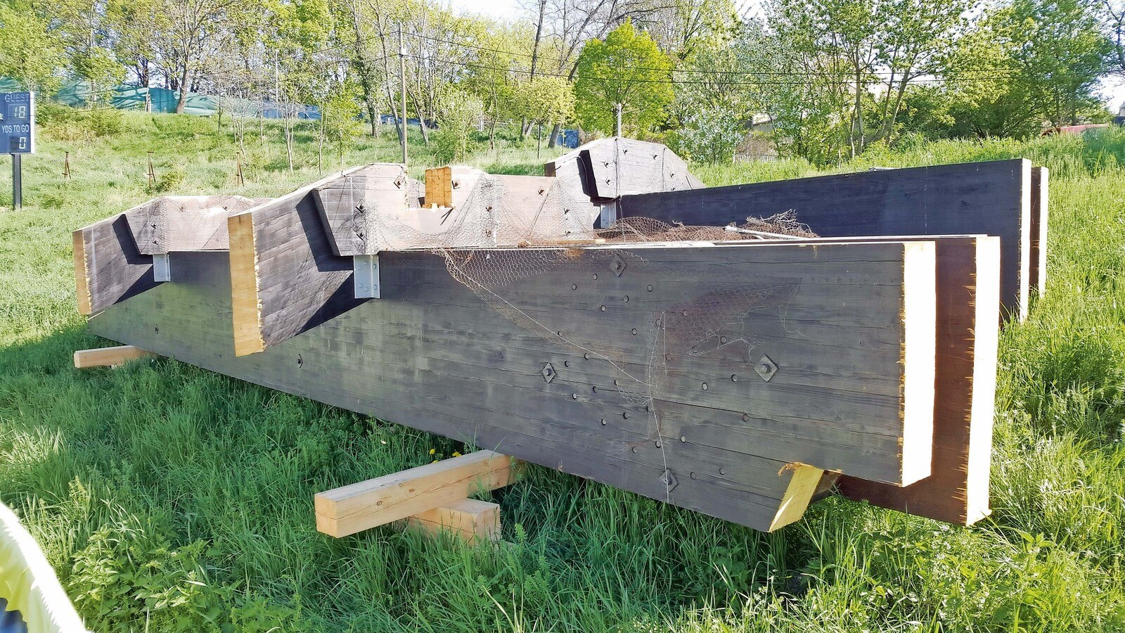 Altholz zur wiederverwertung