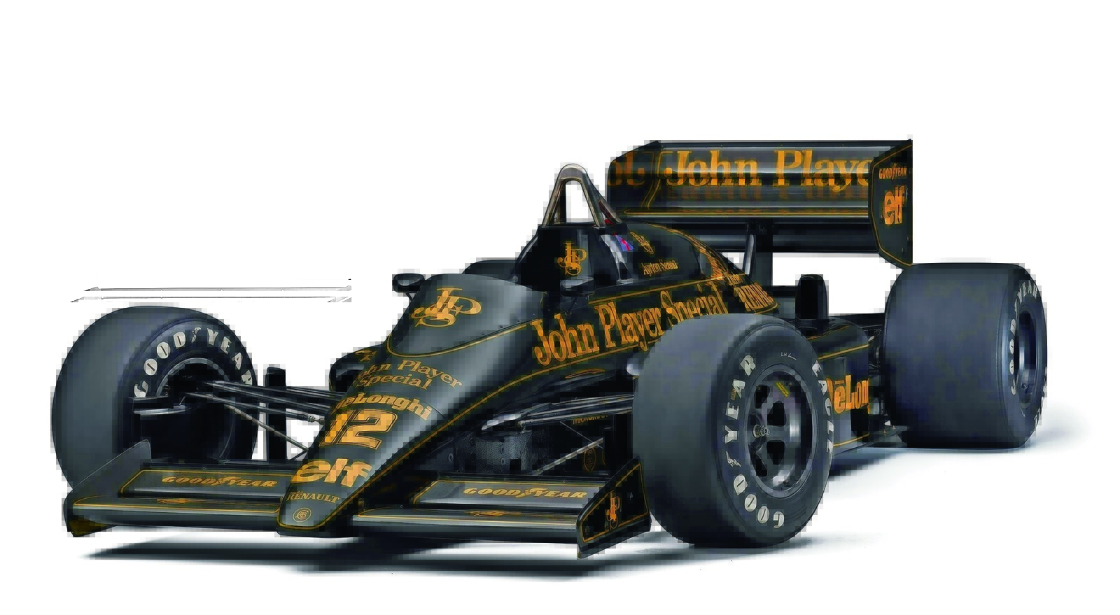 Legende in Schwarz/Gold