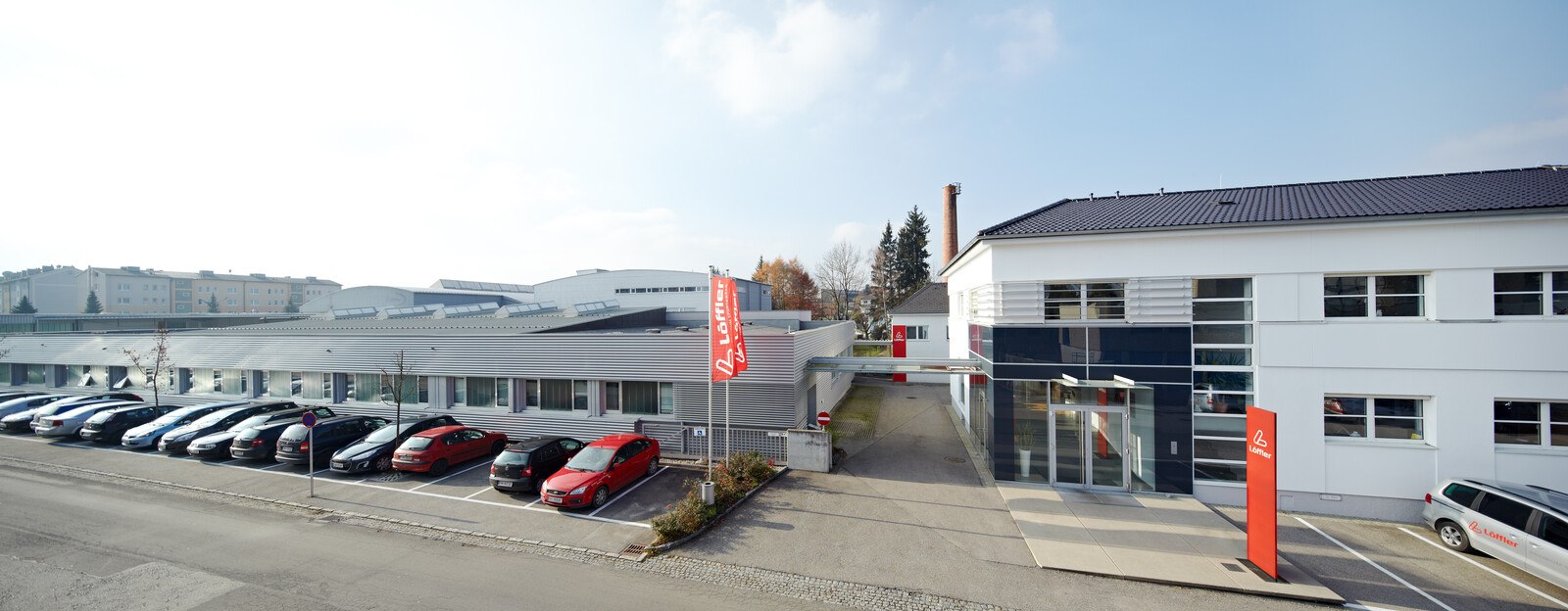 © Löffler
Heuer feiert das Unternehmen aus Ried im Innkreis 50jähriges Jubiläum.
Außenansicht Löffler