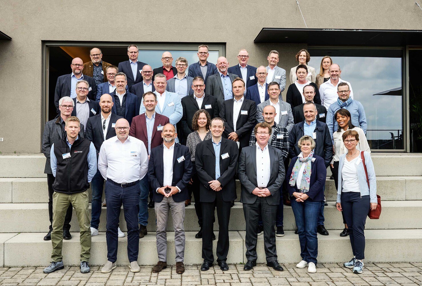 Die Mitglieder der ClimaplusSecurit Partner bei ihrer Jahrestagung in Würzburg 2022.