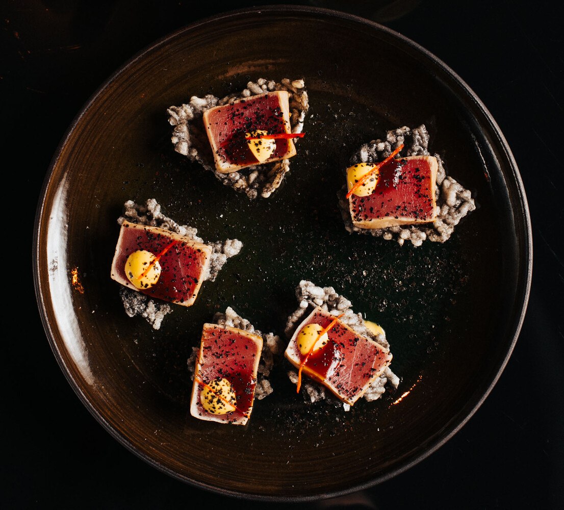 © Florence Stoiber
Tuna Tataki, eine Augen- und Gaumenfreude
Zazatam
