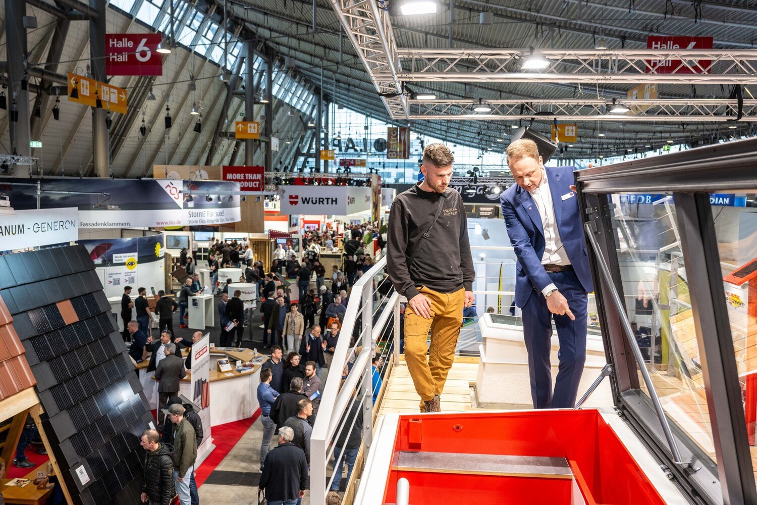 Der Optimismus des Handwerks und das Interesse an innovativen Produkten war auf der Messe deutlich spürbar. 