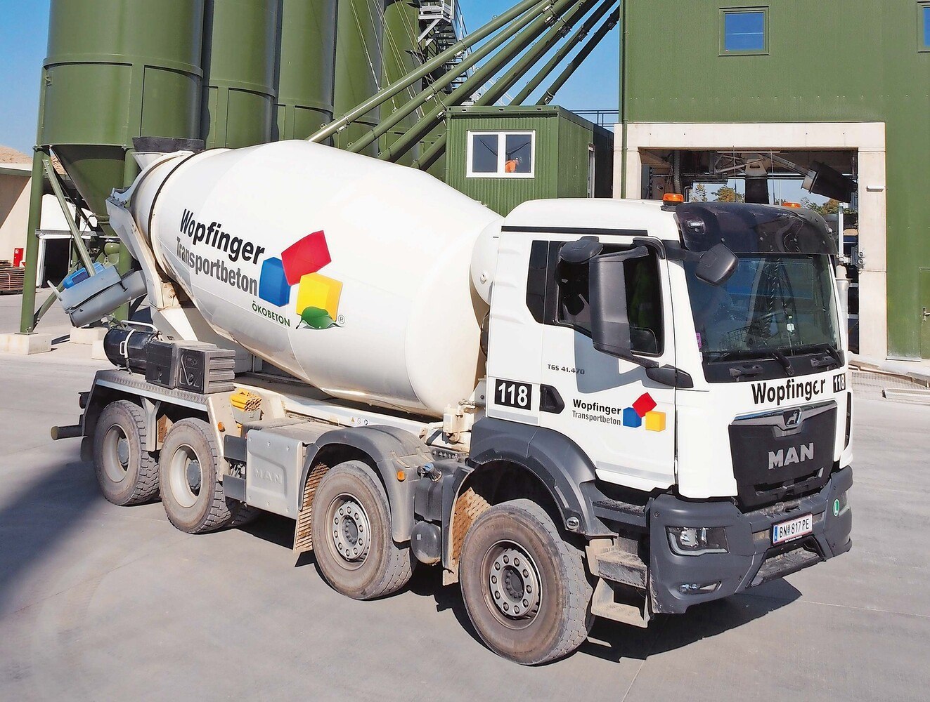 Ökobeton von Wopfinger  Transporbeton