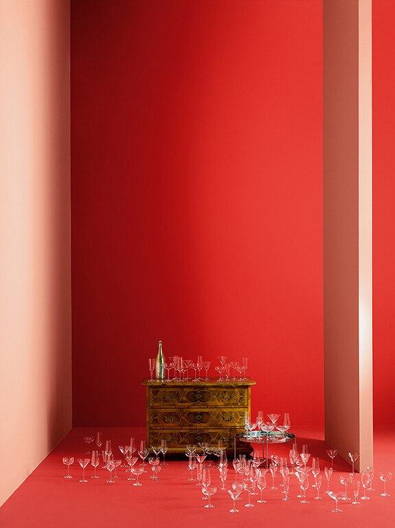 rote Wandfarbe