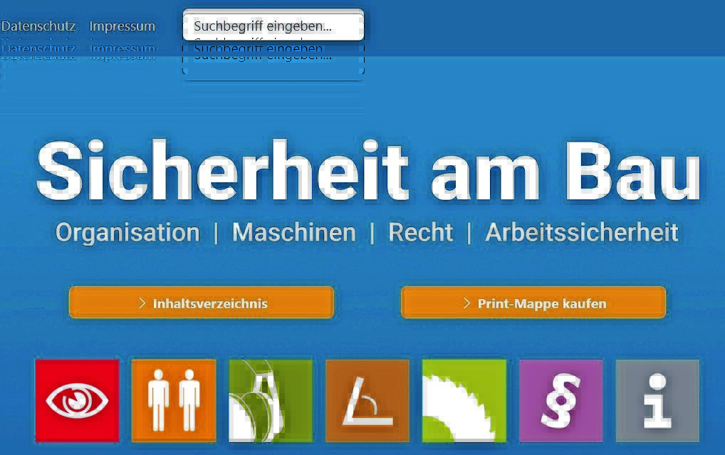 Online-Baumappe