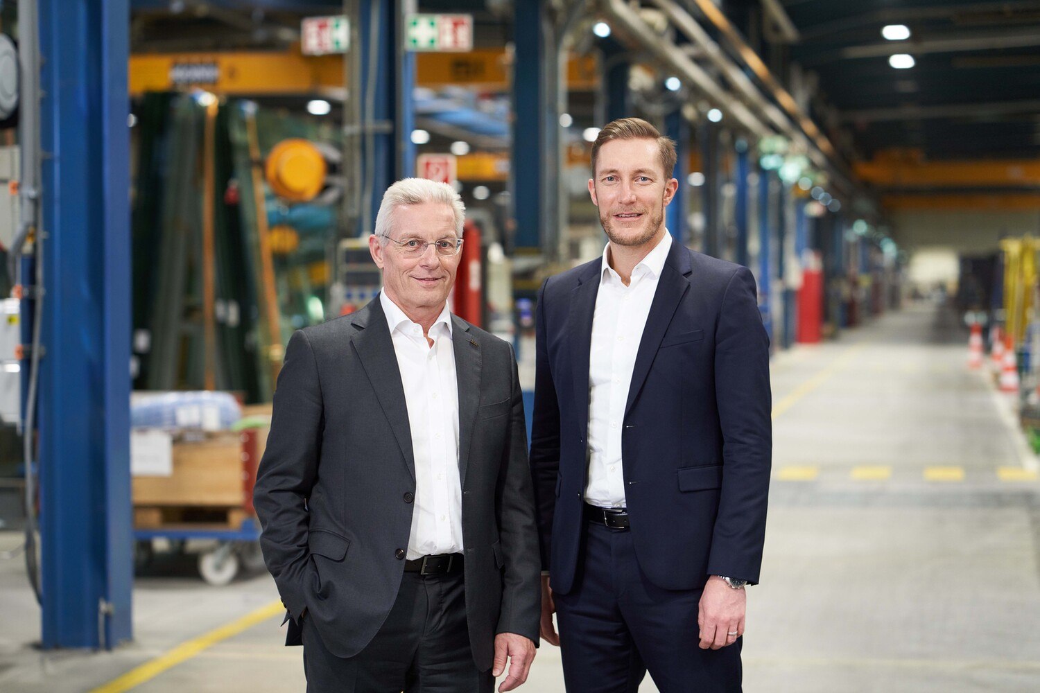 Bisher war Glastech eine Tochtergesellschaft der Lisec Holding. Die Geschäftsführung von Lisec (v. l.): Gottfried Brunbauer (CEO) und Oliver Pichler (CFO). 