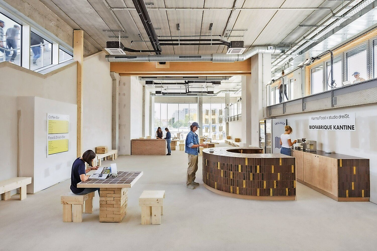 Im Rahmen der Vienna Design Week hat die Biofabrique-Kantine gezeigt, wie schlau Abfallstoffe genutzt werden können.