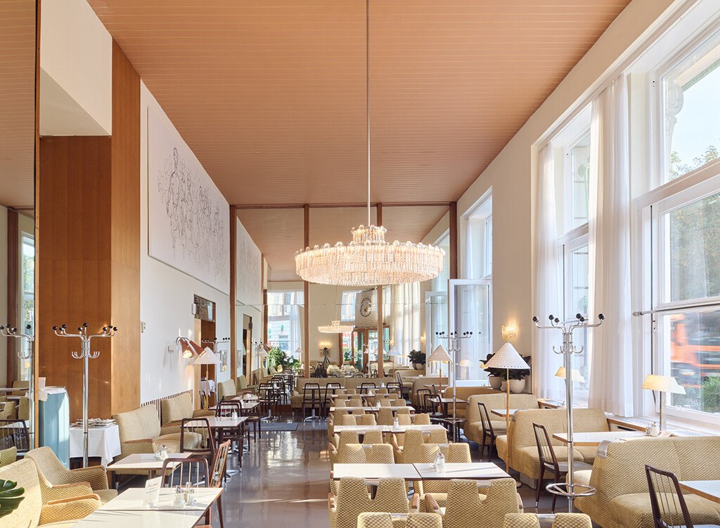 Cafè Prückel frisch restauriert