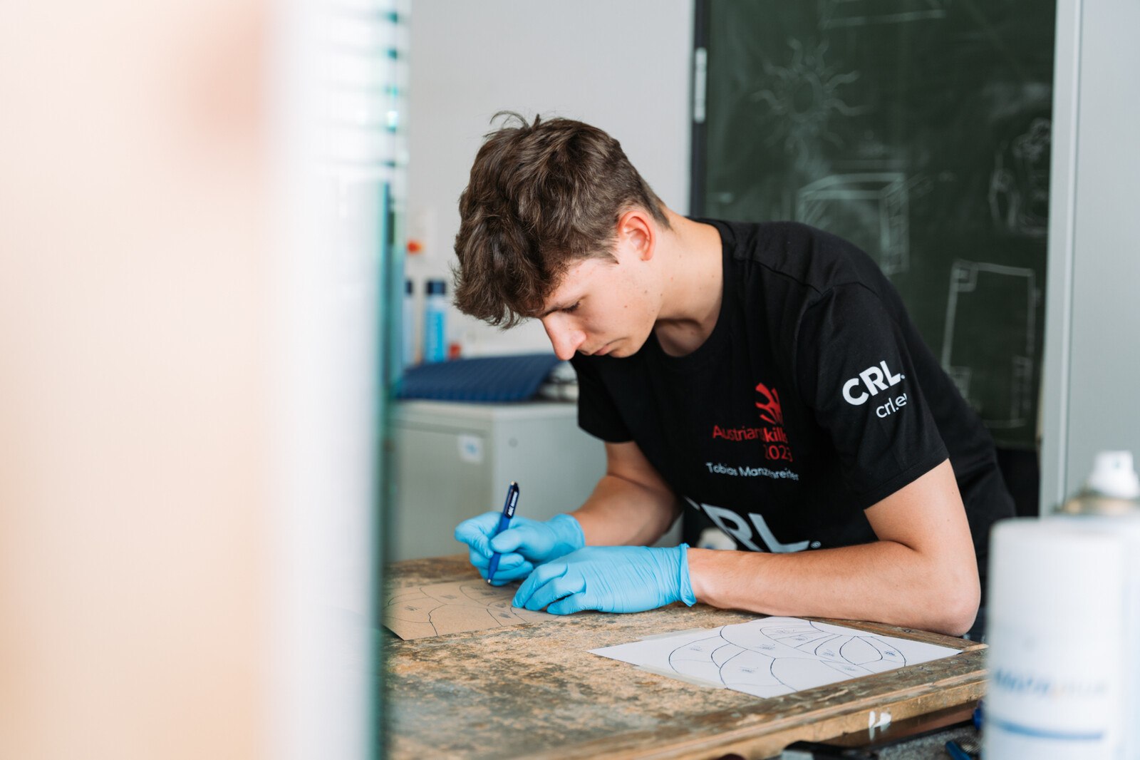 Training für die AustrianSkills in Kramsach.