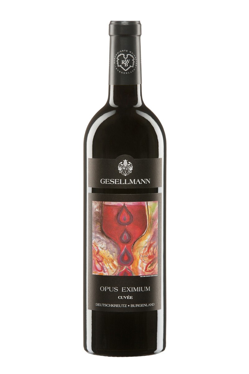 Weinflasche Opus Eximium No 34