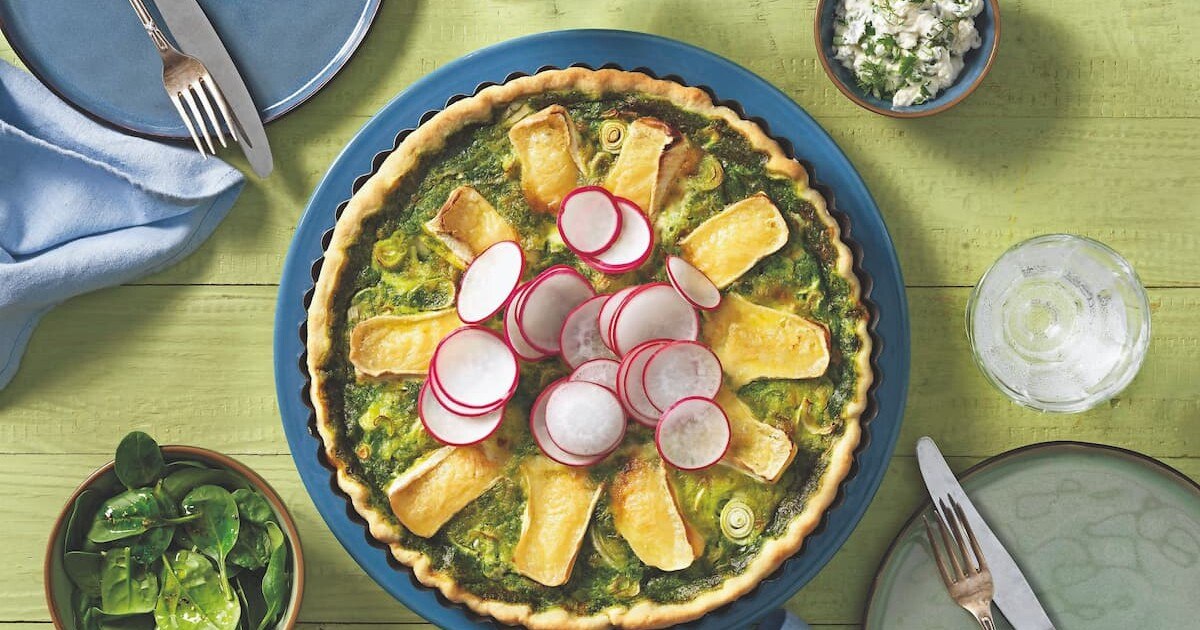 Rezepttipp: Bärlauchquiche mit Radieschen | gast.at