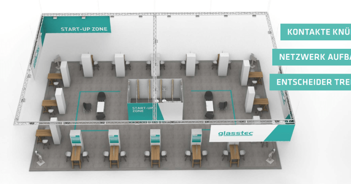 glasstec 2024 Innovatoren für die StartUp Zone gefragt Handwerk+Bau