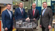 Die neue Geschäftsführung der Maco-Gruppe: v.l.n.r. Ewald Marschallinger, Jürgen Pratschke, Guido Felix (Vorsitzender) und Ulrich Wagner.