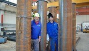 FDM-Inhaber Fritz Danner (li.) und Michael Danner bürgen für qualifizierte und normgerechte Schweißungen.