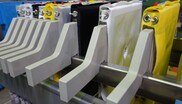 Die je 6,8 Tonnen schweren Seitenholme von Jebens sind in einer XXLFilterpresse mit 800 Tonnen Presskraft zur Palmölfraktionierung im Einsatz.
