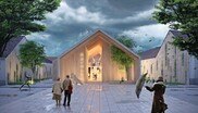 Rendering Gemeindezentrum Großweikersdorf