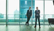 Wolf Plettenbacher und ­Martin Stopfer ­wollen mithilfe künstlicher ­Intelligenz die Projektsteuerung von Bau­vorhaben erleichtern.
