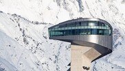 Die Skischanze am Bergisel in Österreich.