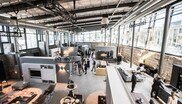 Einblick in die Messe München