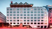 Architekt Oliver Kupfner und sein Team reizten die Bauordnung der Stadt Wien beim Viersternehotel "The Rock Radisson Red Vienna" bis zum Maximum aus.