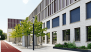 Schule im bayerischen Freising: Mit Glasfaserbetonelementen von Rieder