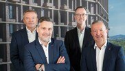 Das neue Country Leadership Team von Wienerberger in Österreich (von links): Country Managing Director Johann Marchner, Country Finance Director Markus Blumauer, Country Commercial Director Frank Schneider und Country Operations Director Stefan Steinlechner.
