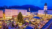 Sazlburg Residenzplatz Weihnachtsmarkt