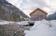 © Riesneralm Schnee auf der Alm