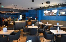 Innenansicht des Bistros