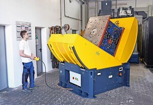 Tool Mover in Aktion mit Antrieb