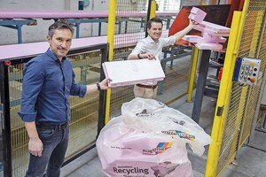 Bei der Brecheranlage im Werk Purbach werden Austrotherm XPS-Verschnitte zerkleinert. 