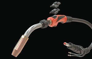Fronius modularer Brennerkörper und Bedienelement
