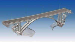 Mit Hilfe von Drohnenaufnahmen und AI kann Strucinspect digitale Schadensmodelle von Gebäuden erstellen.