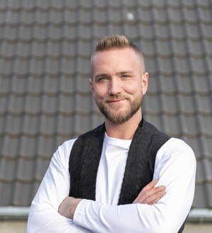 © Fleck Dachdecker René Gößling ist Botschafter der Fachmesse Dach+Holz International 2022.