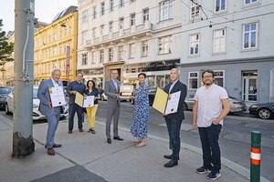 Gold in der Kategorie "Wiener Meisterleistung": Porzellangasse 9