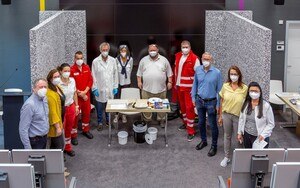 Gruppenbild des Synthesa-Impfteams